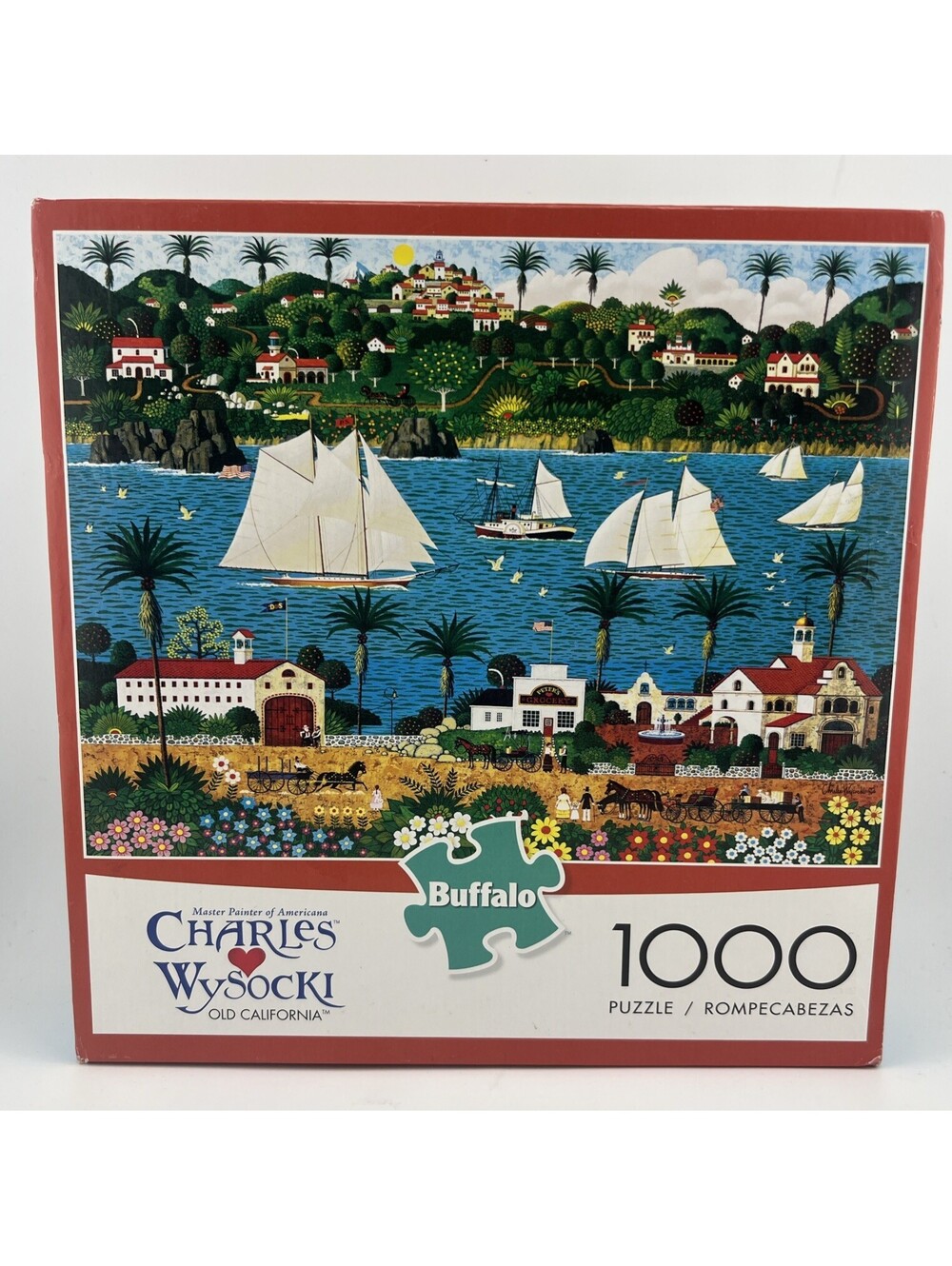 Buffalo Games Charles Wysocki Old California Jigsaw Puzzle - 1000-Piece